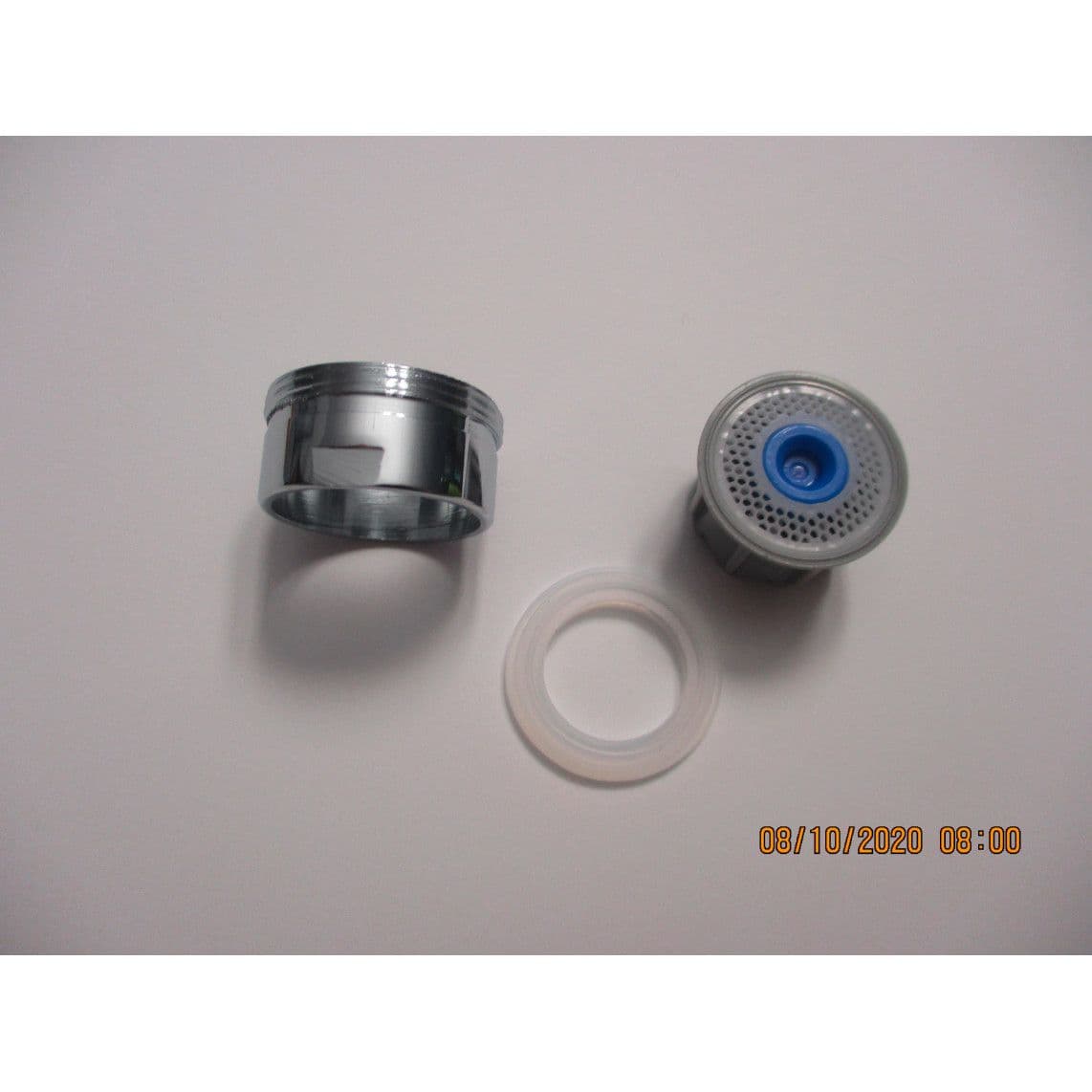 02338 Aérateur anti-goutte avec boîtier, chromé, M24x1 AG, vue 1