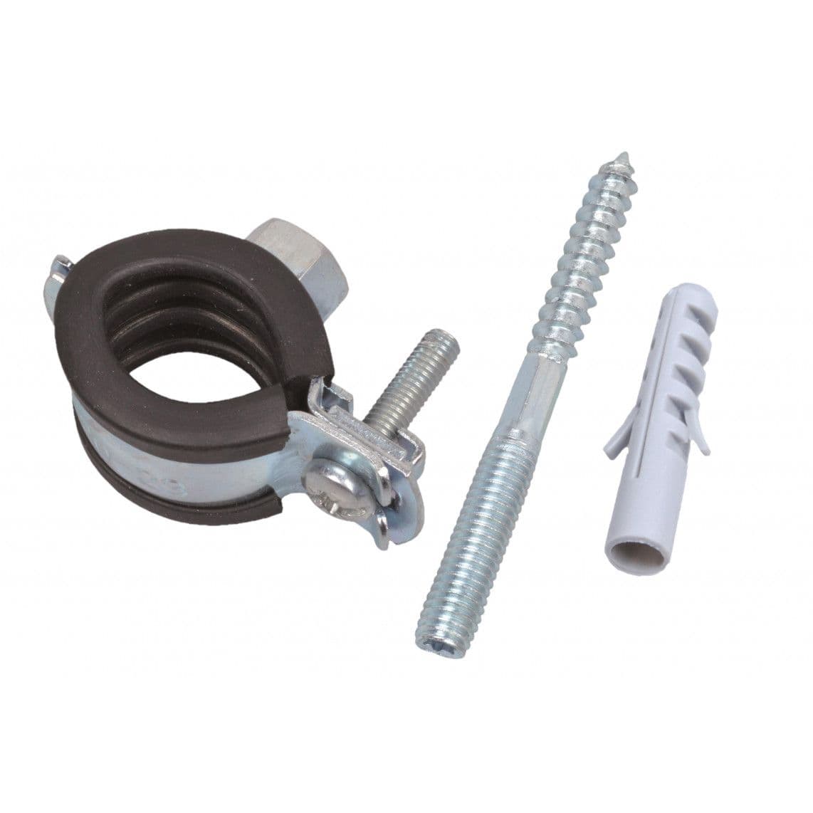 983550655 buisklem, 15 - 19 mm, geluiddicht, voor 3/8", met stokschroef M8 x 50 mm (2x) vue 1