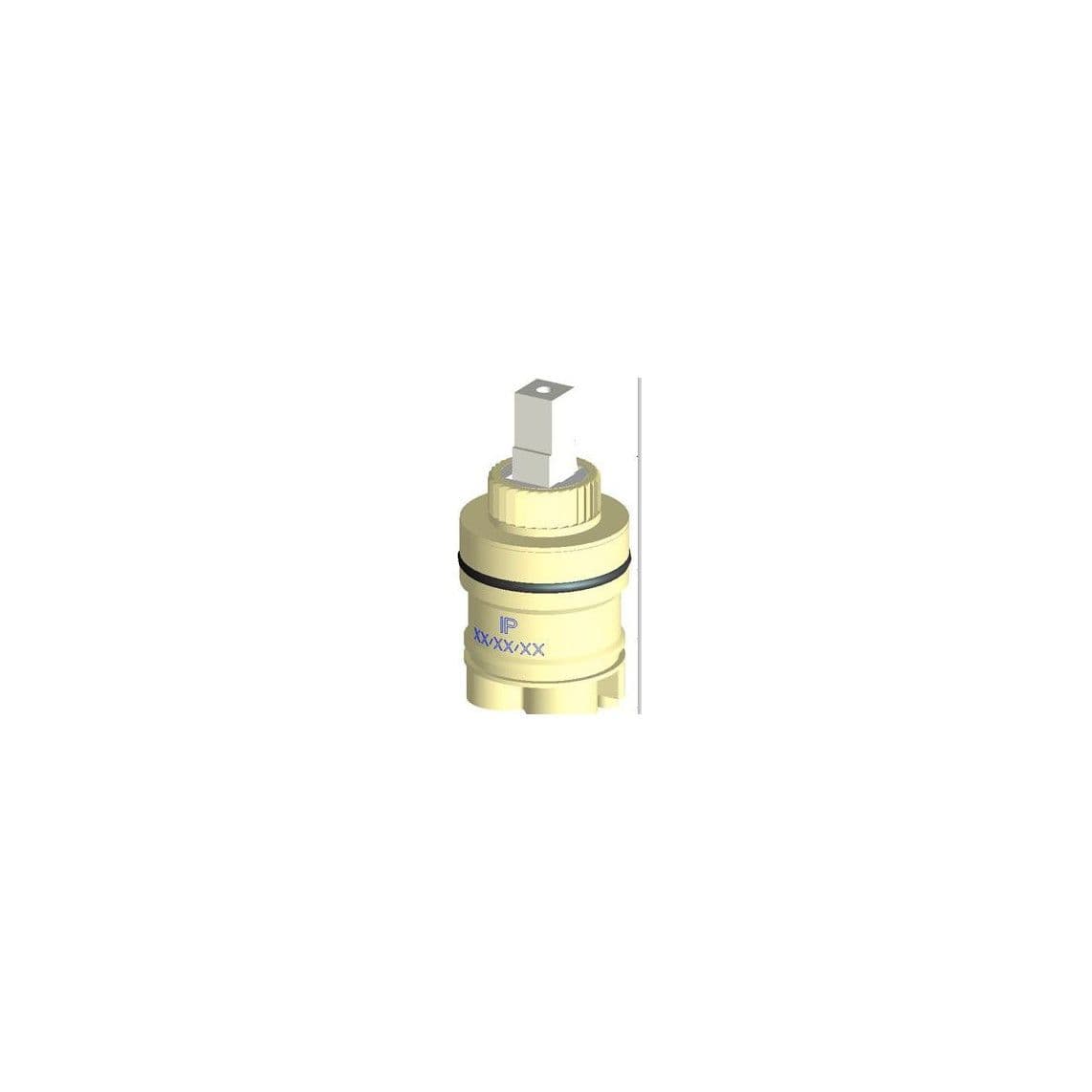 01039 Cartouche, Ø 35 mm, avec siège et joint torique en haut, Eco-Click vue 1