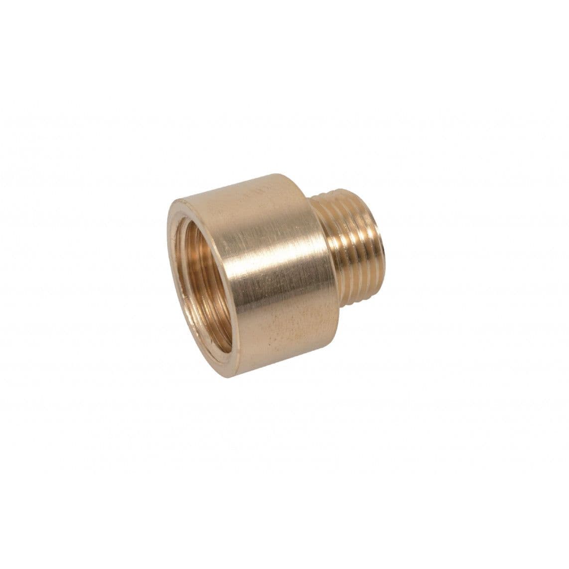 989311555 MS verlopend kraanverlengstuk, blanco, 1/2"BU x 3/4"BI vue 1