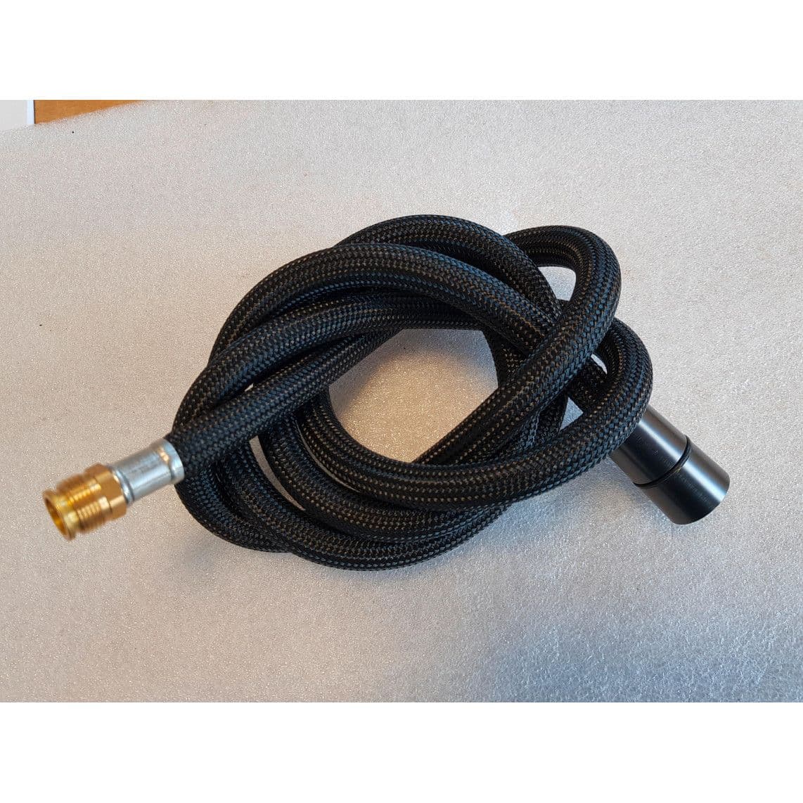 02288 Pull-out hose, black/graphite matt, 150 cm, with long conical nut vue 1