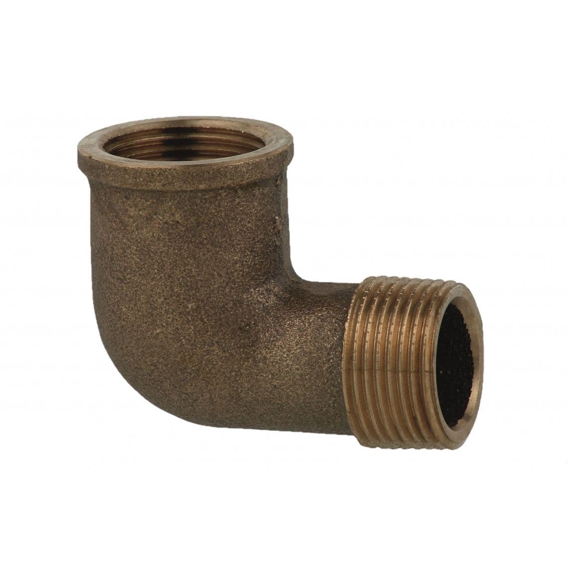 988956313 Angle 90°, red brass, 3/4" female x 3/4" male vue 1