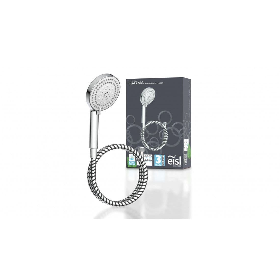 DX5081C PARMA Handdouche set, chroom/zwart vue 1
